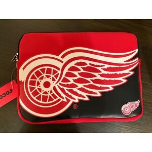 Detroit Red Wings Foco Brand Zippered 15 x 11 Laptop Sleeve- NWT